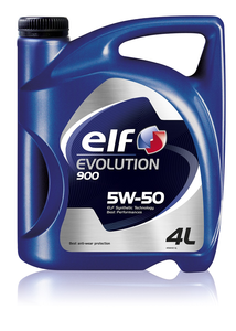 Масло моторное синтетическое - ELF 5W50 EVOLUTION 900 4л